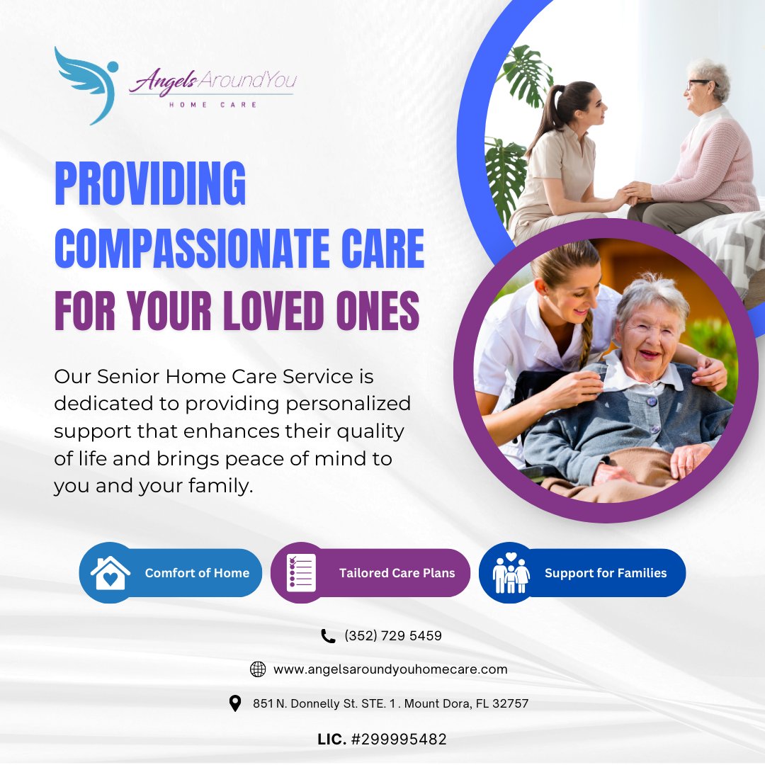 From laughter-filled moments to quiet comforts, our compassionate care is a testament to the extraordinary bond between seniors and caregivers.
.
#CompassionateCare #CompassionateSupport #SeniorCare #caregiversupport #seniorcaregivers #InHomeCare #inhomecareservices #mountdora