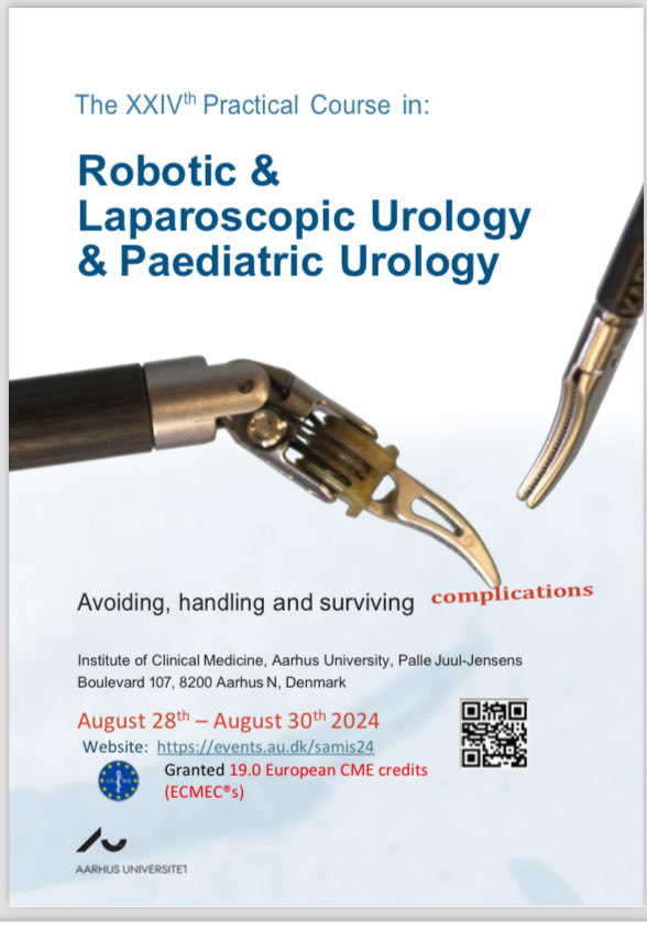 Dear younger Pediatric urologists, we would be happy to see you in Aarhus for our annual practical course in robotic and laparoscopic urology & Pediatric urology #YoungPediatricUrologistsCommittee ⁦@ESPUorg⁩