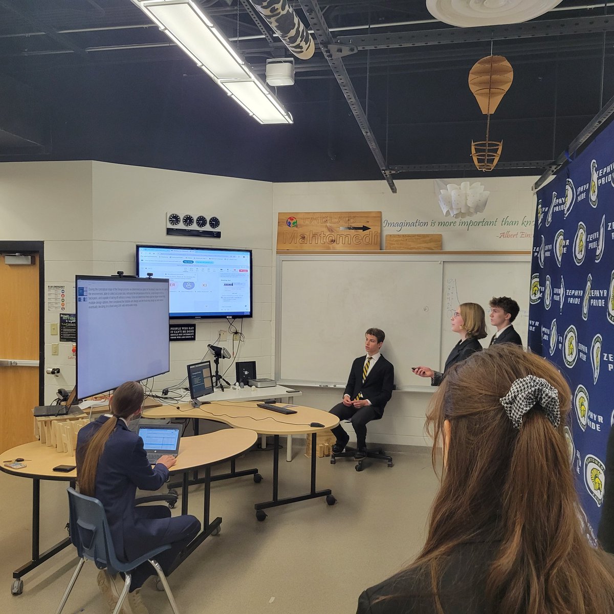 Now up is Zephyr Aerospace Products in the RWDC National Competition. #weare832