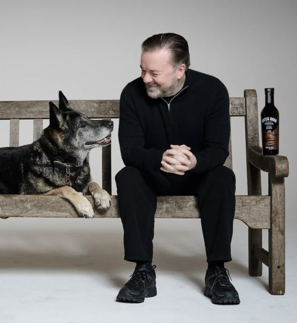 Another reason to love Dutch Barn. @rickygervais and Anti reunited.