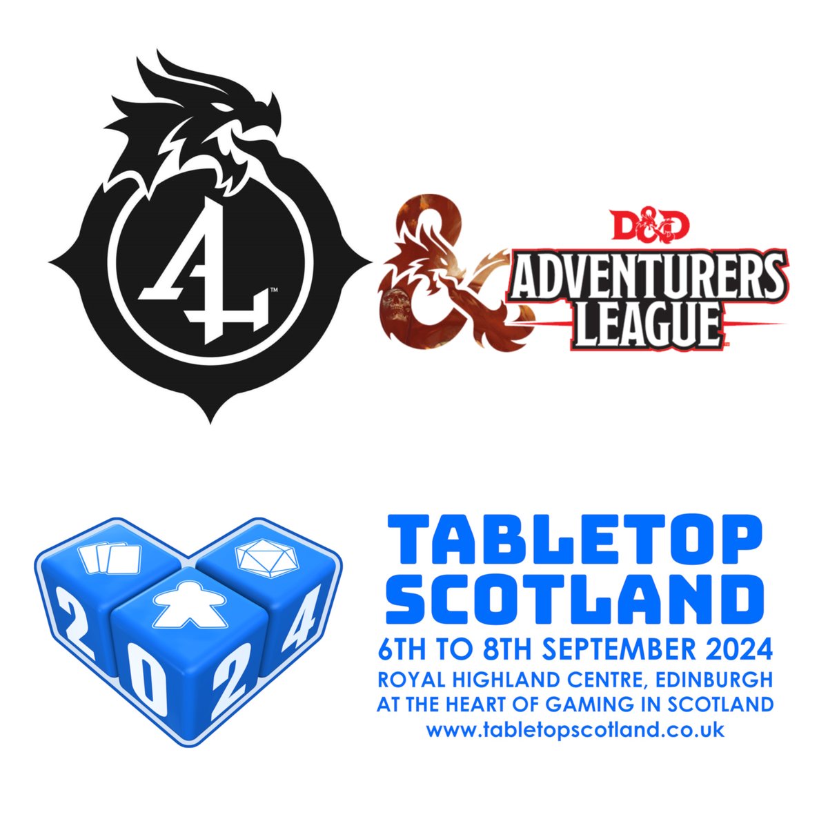 Event Spotlight: Our D&D Adventures League schedule is confirmed. With 78 sessions over the weekend, inc. 3 Epics, we have games for all players. Event booking opens Saturday May 4th @ 18:00. Review the schedule here: tabletopscotland.co.uk/events/dd-al-s… #TTS2024 #dnd5e #DDAL @DnD_AdvLeague