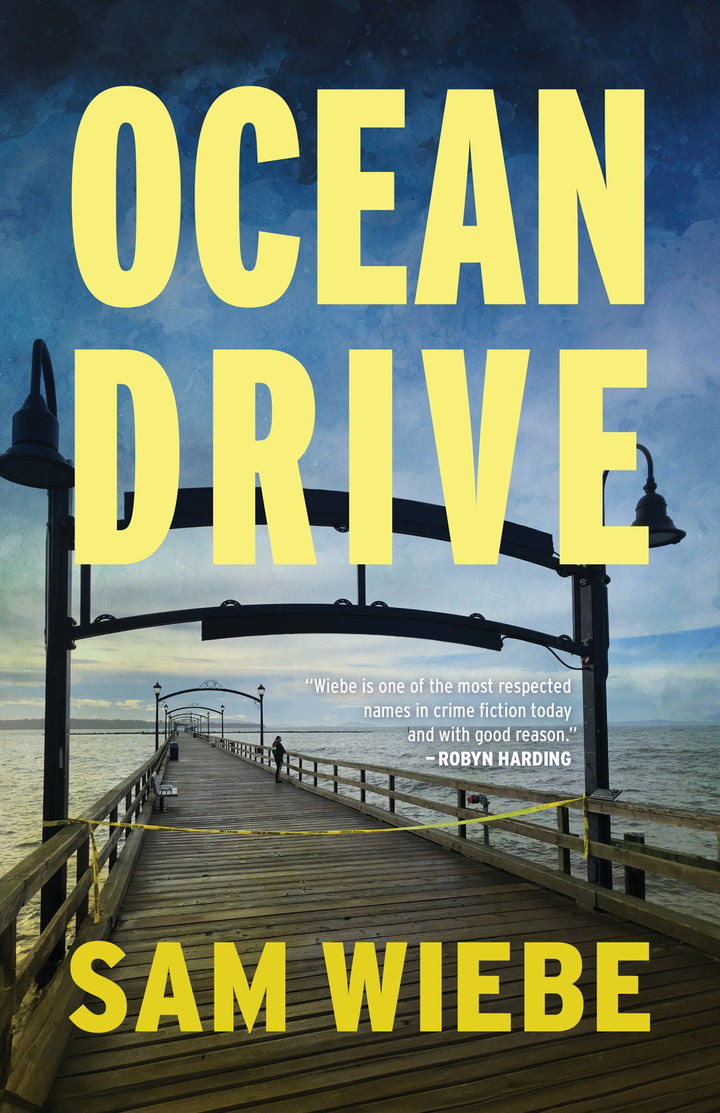 Today is the publication day of OCEAN DRIVE by @sam_wiebe. White Rock, BC is the perfect setting for this gritty border city noir. Everyone wants to be there, including newlyweds, retirees, property developers and competing gangs. RCMP Staff Sgt. Meghan Quick has her hands full.