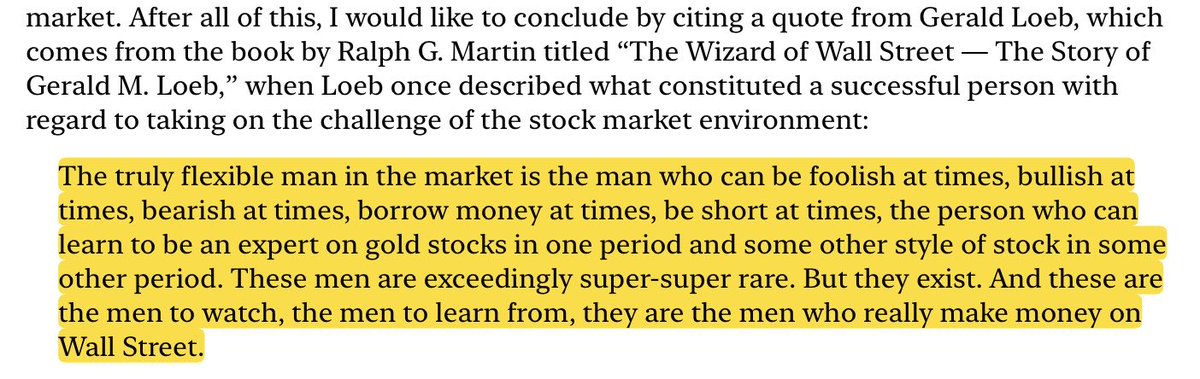Being flexible was a key trait of the best traders. From ‘How Legendary Traders Made Millions’