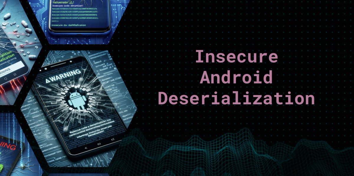 Esta semana arranque con el modulo 3 del curso que estoy armando de #AndroidSecurity, #MobileSecurity!! Es un tema que me gusta mucho, deserializaciones :). SI te interesa el material, manda un MP y te cuento mas!!