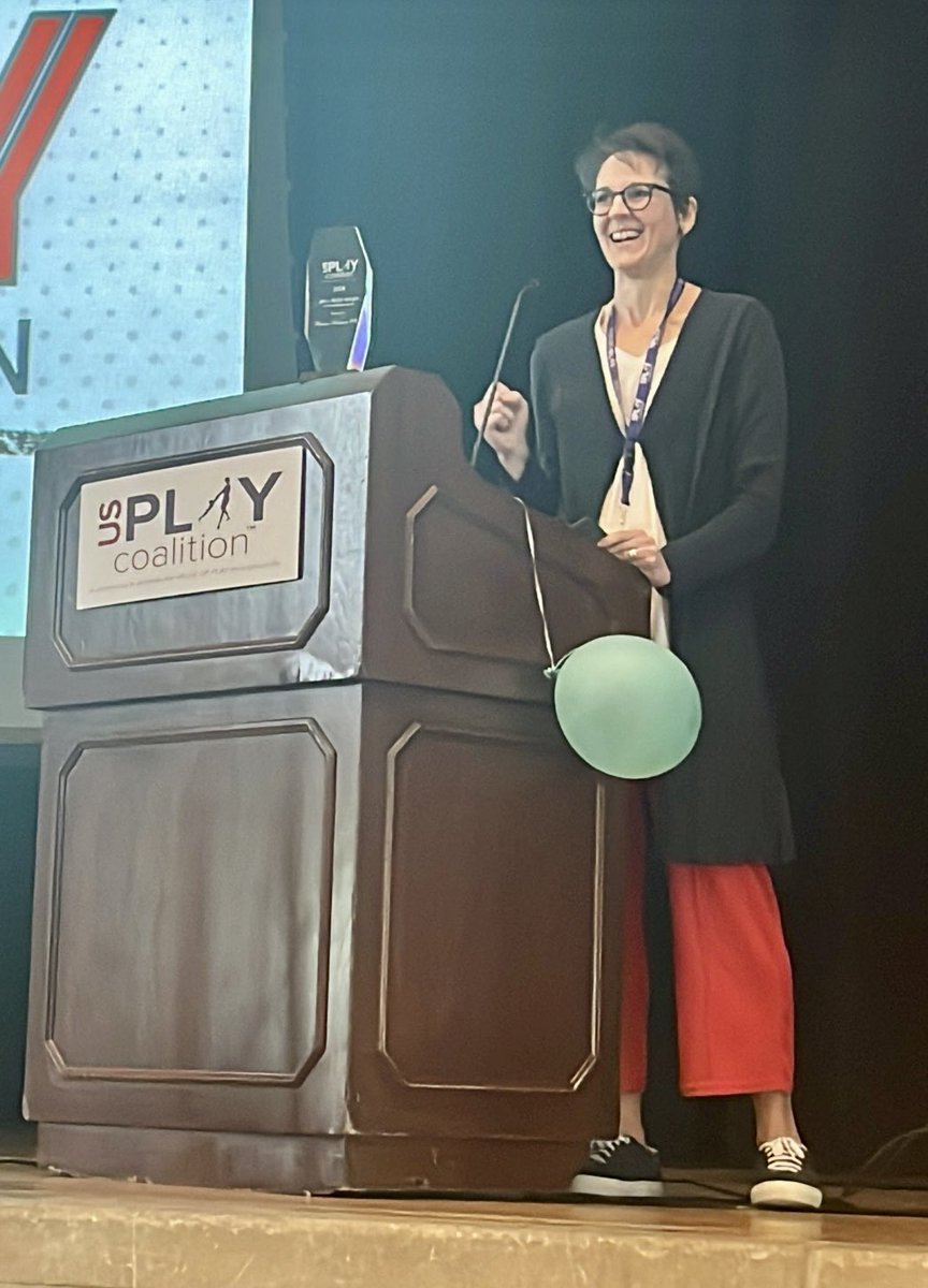 Congratulations to our 2024 Joe L. Frost Award for Distinguished Research @mbrussoni - This award is given in recognition of a body of exceptional research that has enhanced and expanded the study of play.