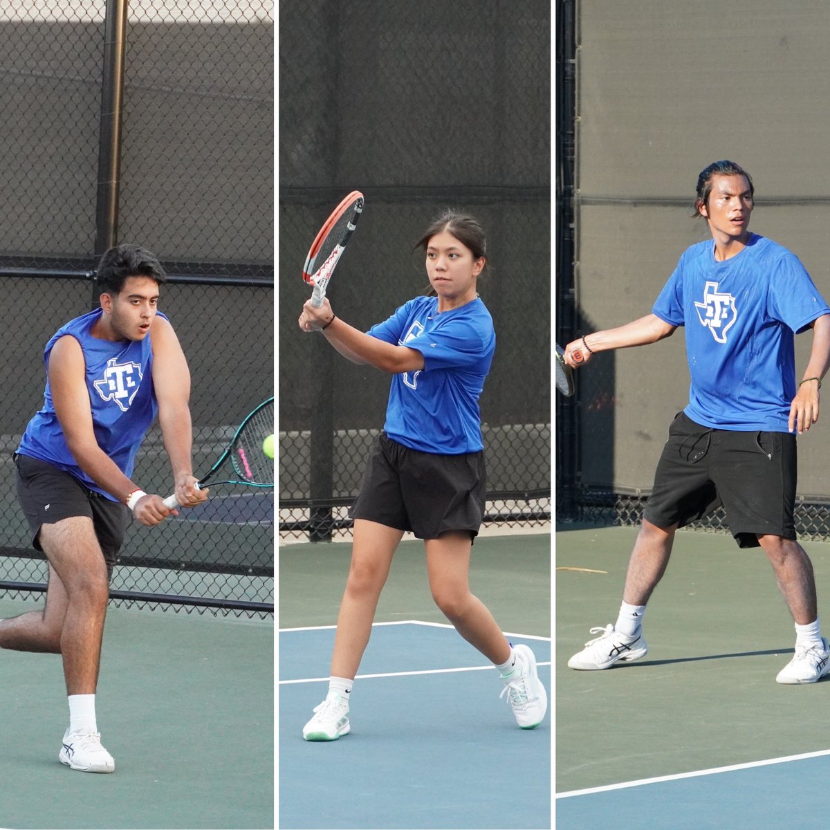 RLT_Tennis's tweet photo. The Lions finished their Spring season this past Thursday at the 9-5A District Tournament in Lucas. These 3 Seniors (Arav, Jay, Xavier) played in their last High School match.
#FeedThePride #4P #DoWork #RWTB
#RLTCFB #CFBAthletics https://t.co/4OENt8xkhJ