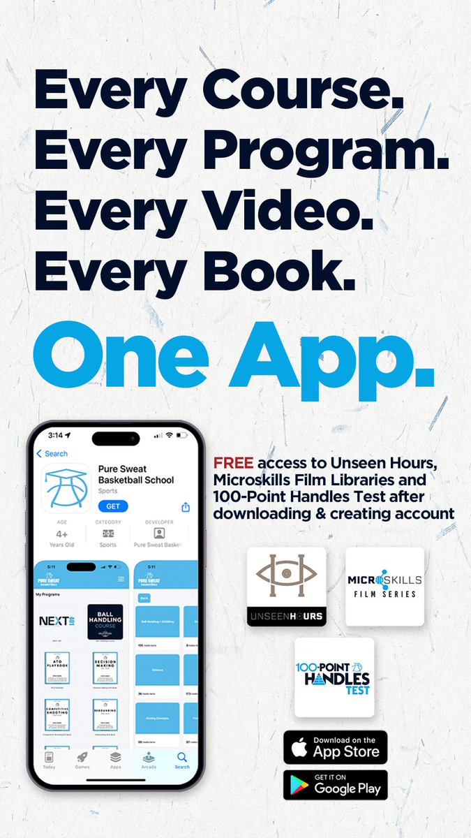 Make this the BEST off-season you've ever had. Access our ENTIRE curriculum in the palm of your hand. Tap the links below to get started: 📱iPhone: hubs.li/Q02tvY1n0 👾Android: hubs.li/Q02tw7Fy0