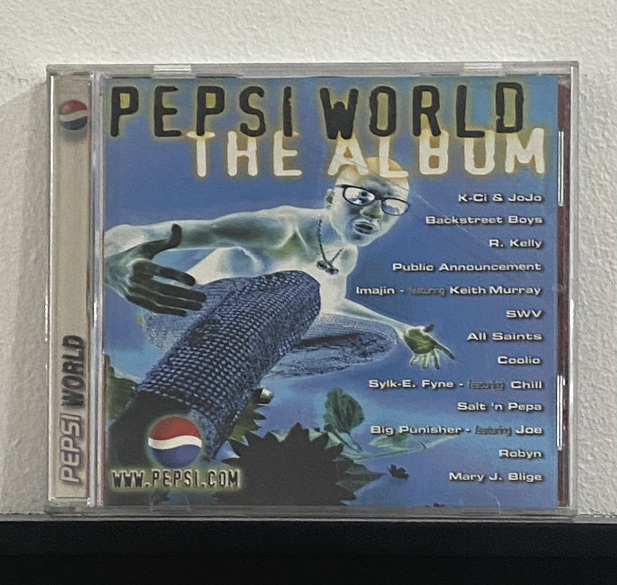 March 27, 2024

“Pepsi World - The Album” - Various Artists

#latepost 
#AndreDiscOfTheDay 
#cdcollector 
#cdcollection 
#physicalmedia 
#discoftheday 
Full post: facebook.com/share/ckoCFgJ9…