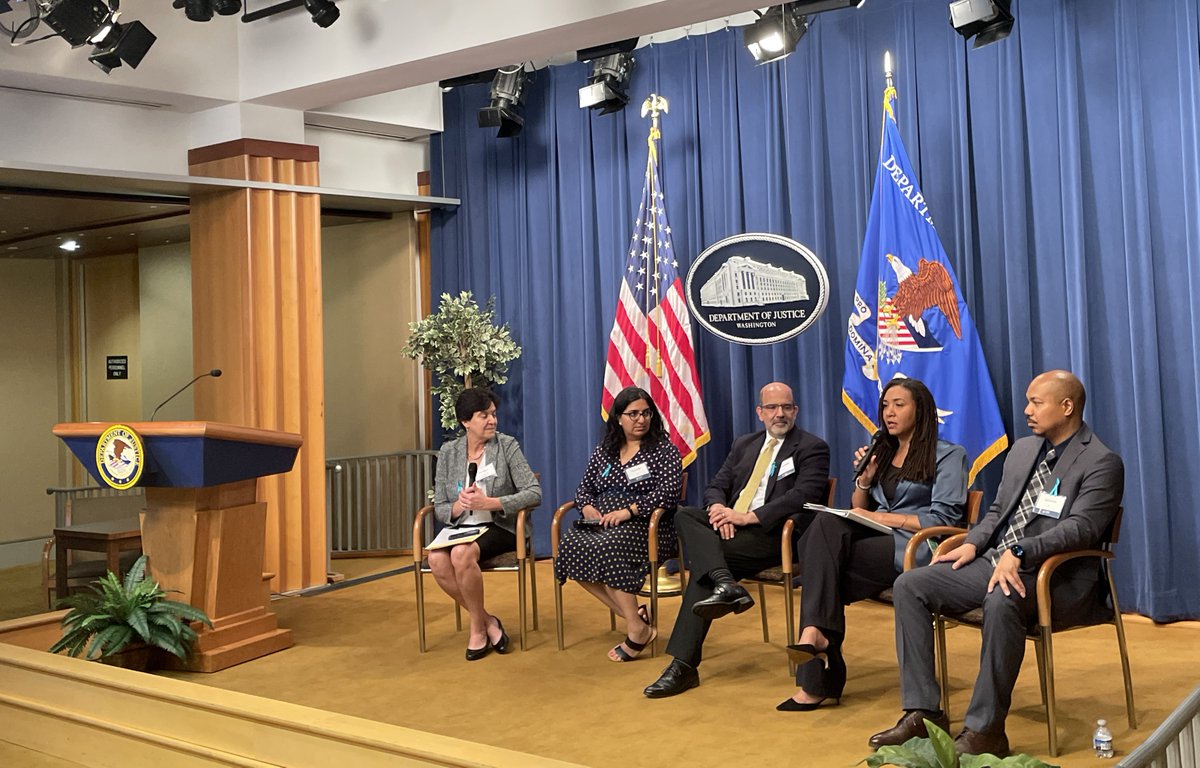 Honored to join colleagues from across the Federal government for a discussion on strengthening our efforts to address sexual misconduct and gender-based violence in our workplaces. #SAAPM #SexualMisconduct #GBV @OVWJustice @USOPM @NOAA @CommerceGov @USAIDGender