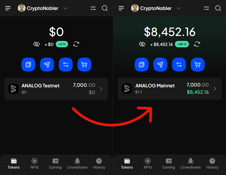 $ANALOG airdrop is confirmed and it's already on Binance 🪂 Cost: $0 Potential Profit: $8,000 Time: 10 minutes Analog is valued at $120M and 26% of the total supply is allocated for airdrop. Act now and don't miss one of the most lucrative airdrops👇🧵