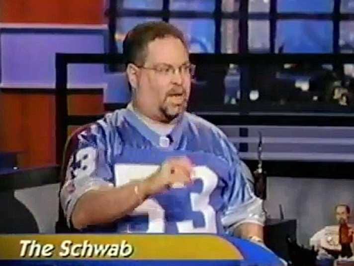 It’s the mid-2000s. You get home from middle school on Tuesday afternoon. You pop some pizza rolls in the toaster oven and crack open an AriZona iced tea. You turn on ESPN2. Your math homework can wait. It’s time for “Stump the Schwab.” Thanks for being a legend, @howieschwab.