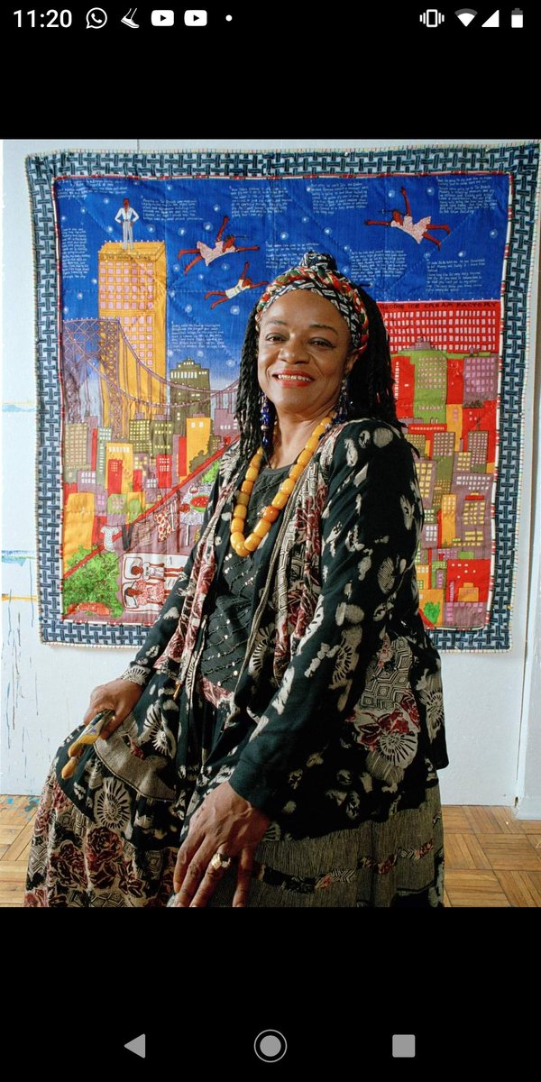 Faith Ringgold, one of the leading artists of her generation- known for the power of her engagement with the Civil Rights struggle in the US, and with feminism, and for her beguilingly illustrated and narrated children's books - passed away at age of 93.

#FaithRingold
 #RIP