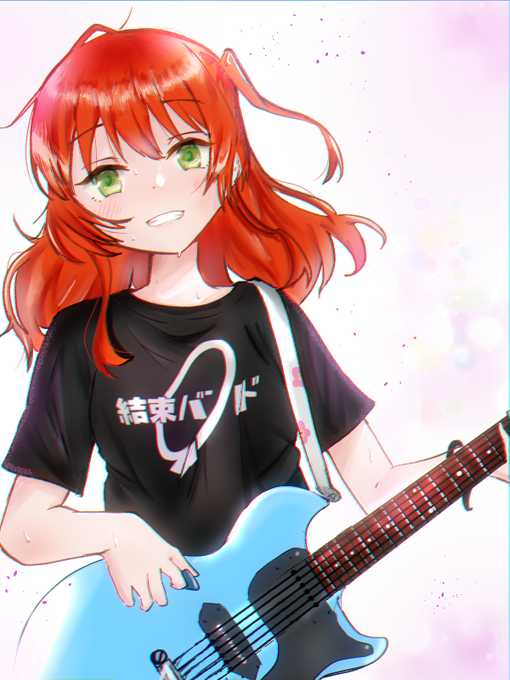 「赤面 ギター」のTwitter画像/イラスト(新着)