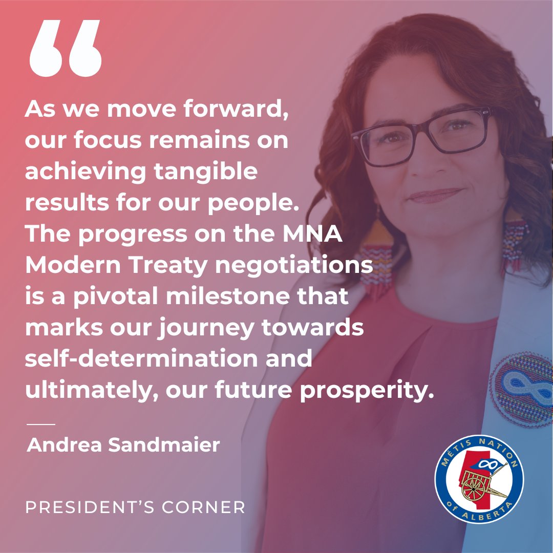 The Otipemisiwak Métis Government has been hard at work advancing the rights and interests of Métis in Alberta. To keep our Citizens informed, President Sandmaier has penned an update on this important work. Read her full update here: albertametis.com/news/president…