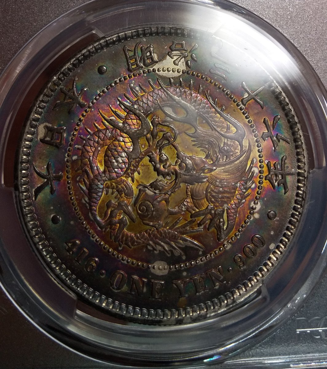 赤トーンが良い味出しております。

#PCGS
#NGC
#numismatic