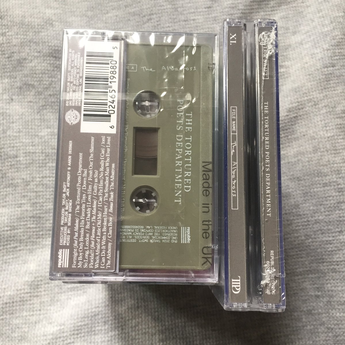 The Tortured Poets Department (The Albatross) Smoke Gray Vinyl, Deluxe CD & Cassette #TaylorSwift #TTPD #TheTorturedPoetsDepartment #TSTTPD #Vinyl #VinylCollection #CompactDisc #CompactDiscCollection #Cassette #CassetteCollection @taylorswift13