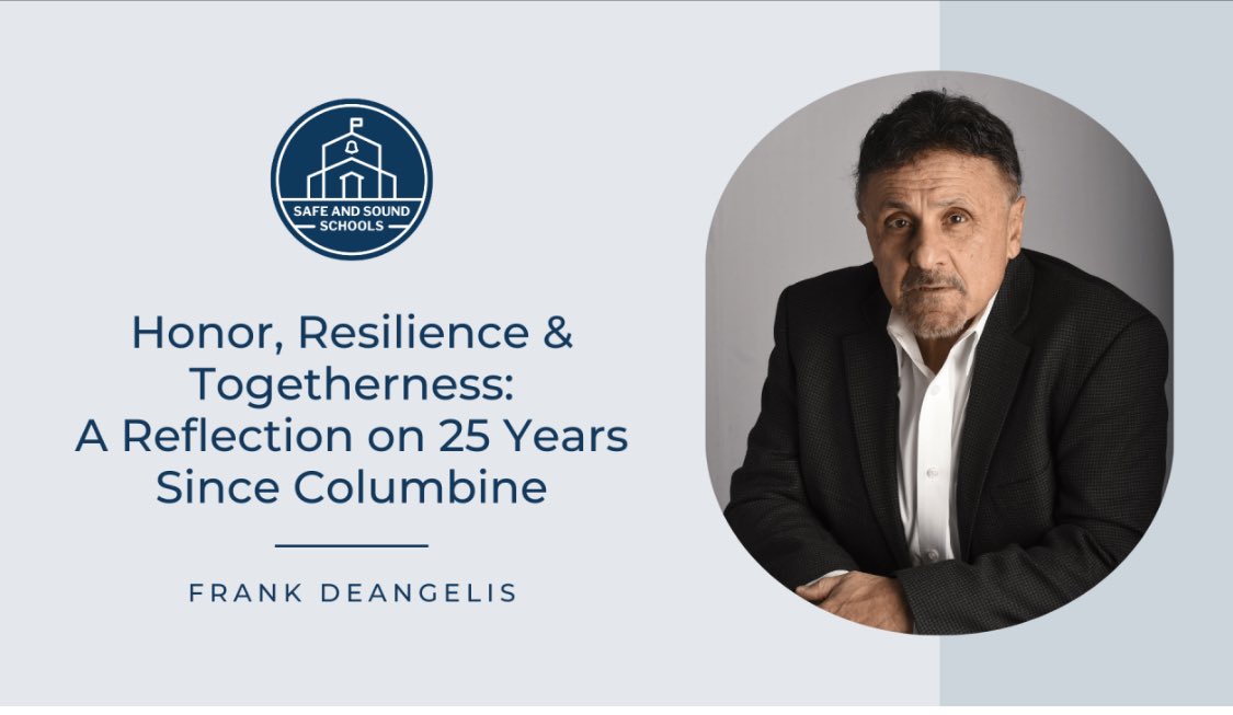 We remain dedicated with you, Frank DeAngelis, to help those in need and develop a culture designed to reduce gun violence in America. This is how we can best honor victims and survivors of tragedies such as yours at Columbine High School. A generation grew up in this new…