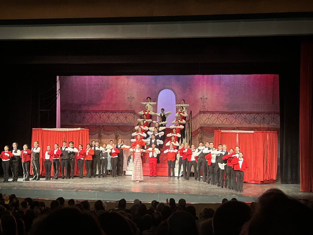 Go check out Hello Dolly this weekend! It was an amazing production. The hours of work that went into this show were apparent last night!