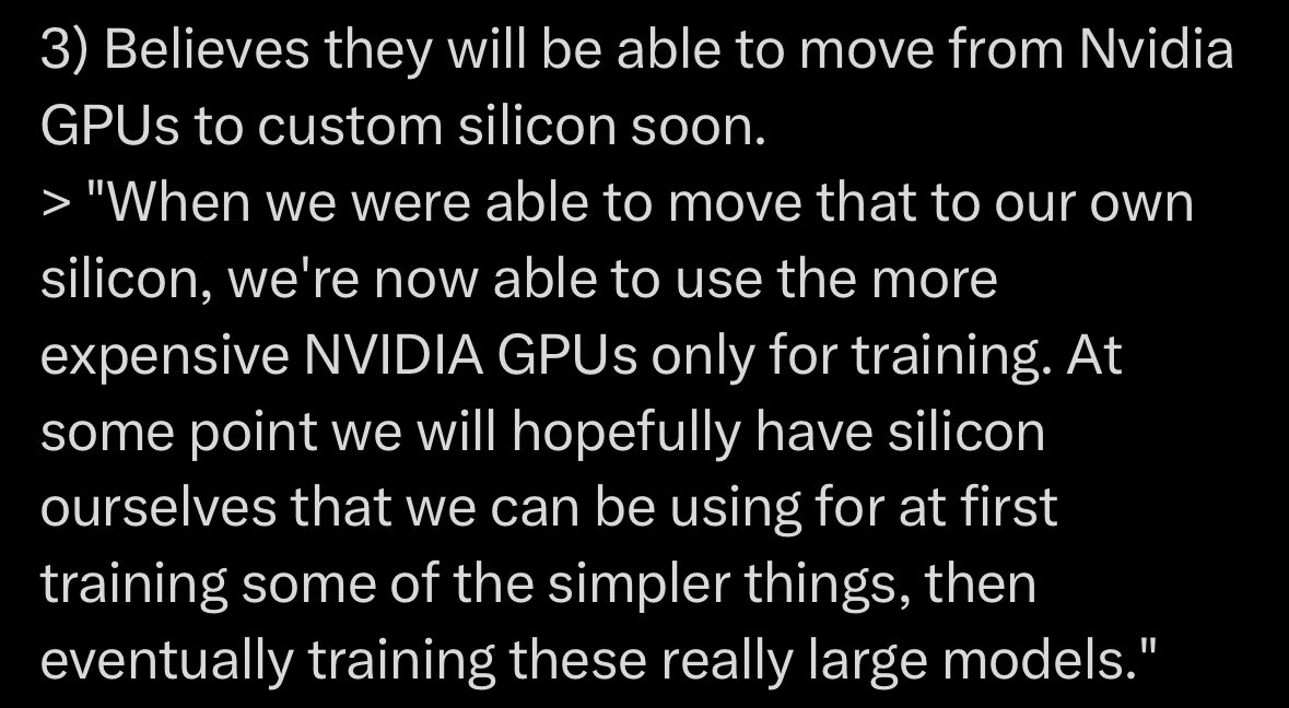 This may have had something to do with NVIDIA price drop Friday (Zuckerberg comments)