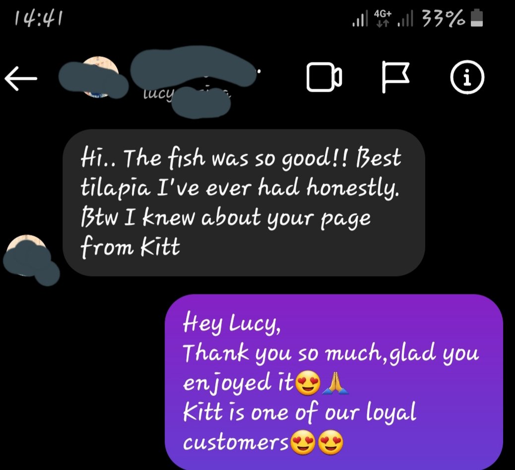 It's a good day when  clients refer you and the new customer is gushing about the FISH.

 Thank you!💛🙏

#akinyisplate