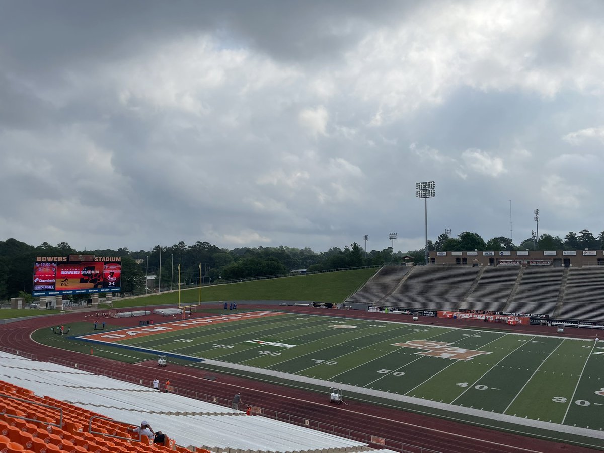 Been about 5 months since we seen action here at Bowers. Today we get the Spring Game beginning at 11 a.m.
 
Notes and more come your way throughout it. 
 
#EatEmUpKats