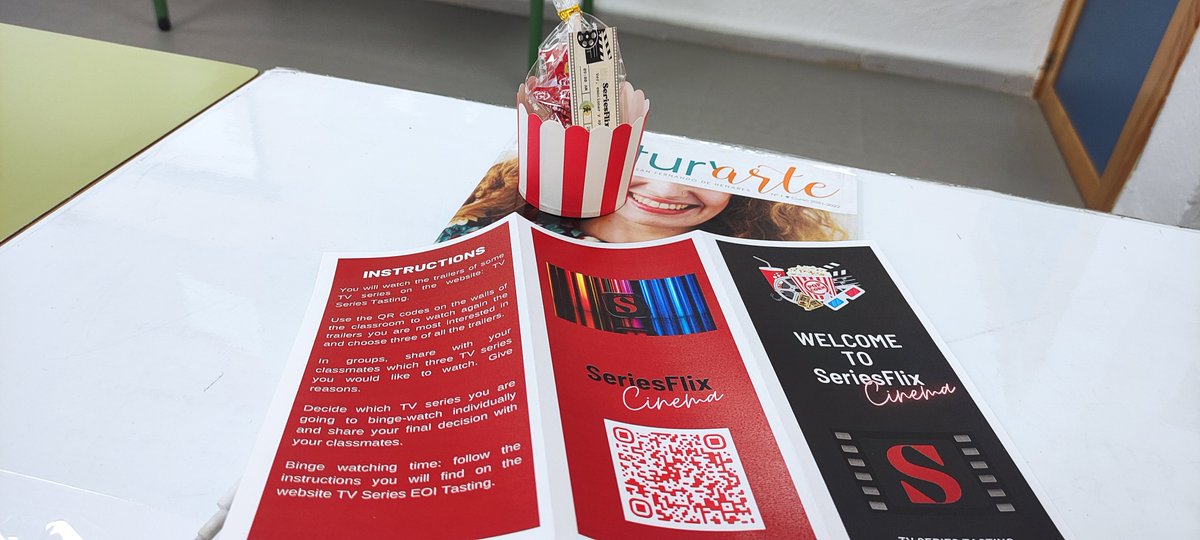 Miss_Jimenez_MF's tweet image. Primer taller del sábado con @Nurieta05 SeriesFlix. No sólo nos hemos despertado si no que nos hemos emocionado con lo que la creatividad y nuestra docencia pueden hacer juntas.
#juntasmejor #mejorjuntos @EOILaCarolina @eoicordoba 
#IIJornadasdeescuelasamigas