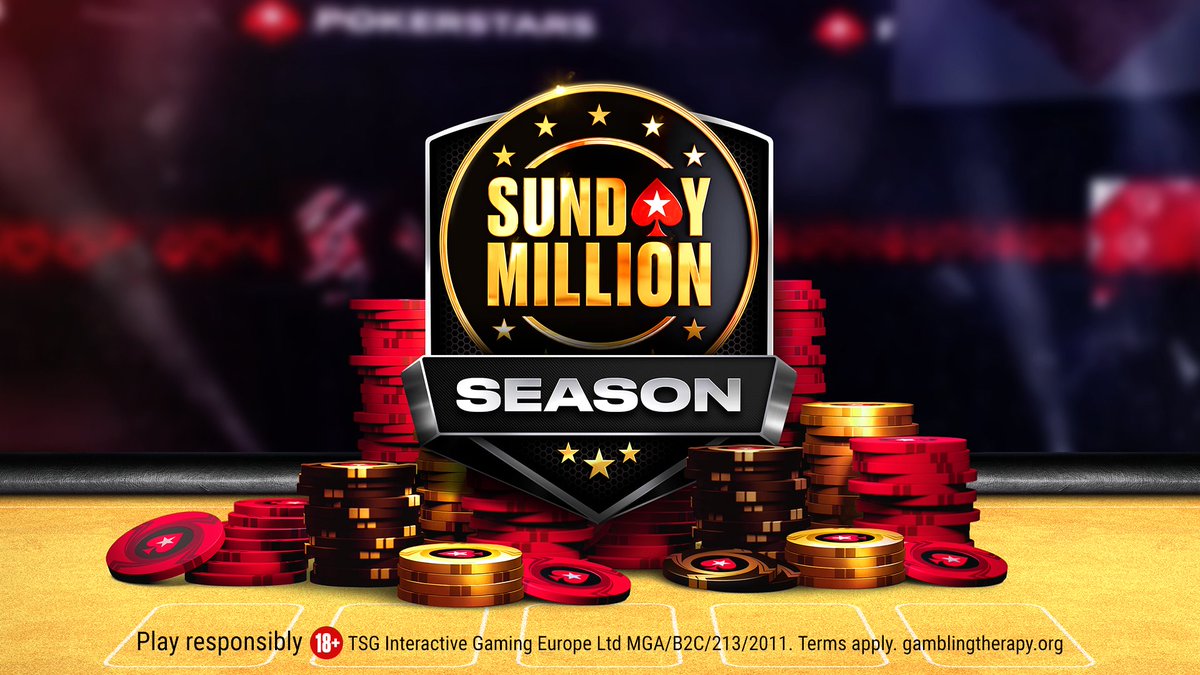 Don't miss this Sunday's $109 Season Finale of the Sunday Million Season - a huge edition of the Milly with $1.5M Gtd! Find out how you could qualify for cheap here. 🇺🇸 psta.rs/3IhKMlv 🌎 psta.rs/3IjvLzK 🇬🇧 psta.rs/3T19P10