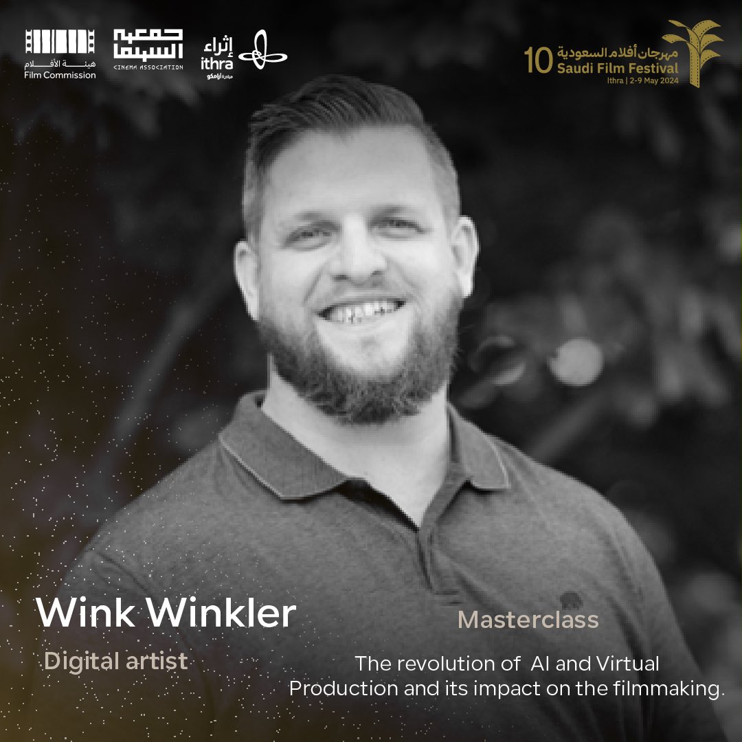 Did artificial intelligence succeed in overcoming the challenges of the film industry? What is its impact on the sector? These questions and more will be answered by Wink Winkler in the masterclass 'The Revolution of Artificial Intelligence and Virtual Production and Its Impact