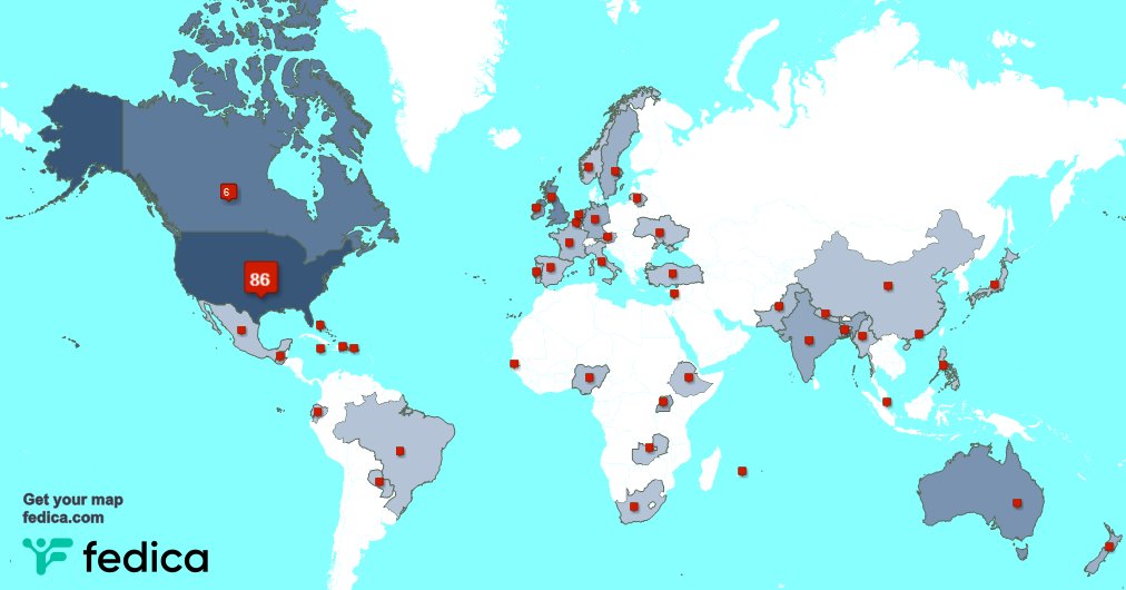 I have 4 new followers from USA last week. See fedica.com/!rocket_116