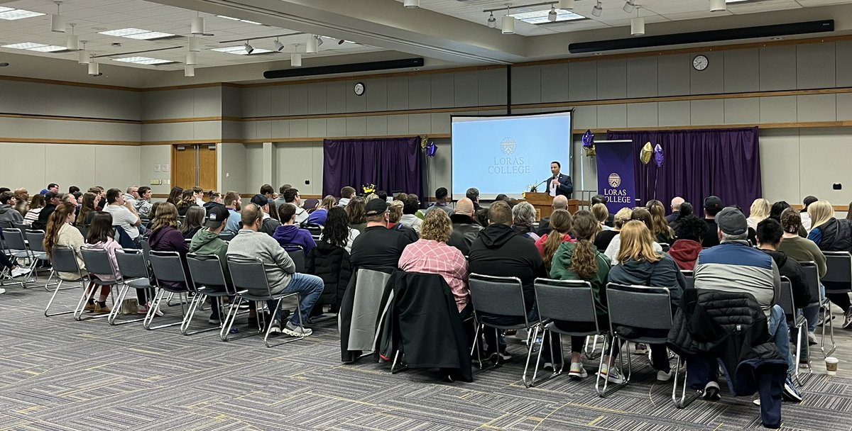 Fantastic day to welcome students and their families to the Loras College Accepted Student Open House!  #LearnServeLead