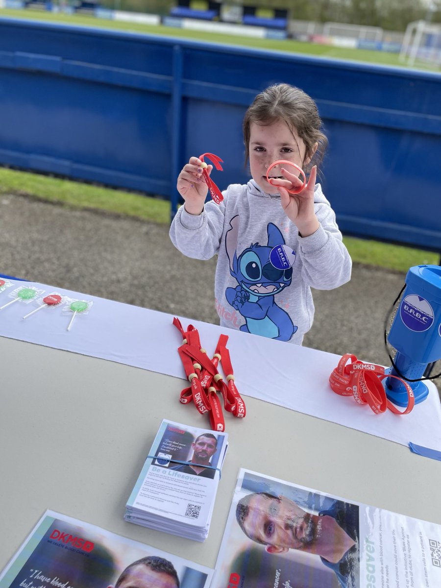 Massive thanks to everyone involved @Bootle_FC , @InclusionBucks for inviting us down to todays game. It’s been a great opportunity to raise awareness, and vital funds which will help @DKMS_uk to make more matches, and save more lives 💙💛