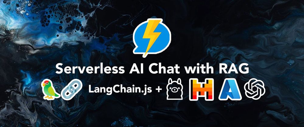 🦜 Build a serverless AI chat with RAG using LangChain.js This shows how LangChain.js, Ollama with Mistral 7B model and Azure can be used together to build a serverless chatbot that can answer questions using a RAG pipeline techcommunity.microsoft.com/t5/apps-on-azu…