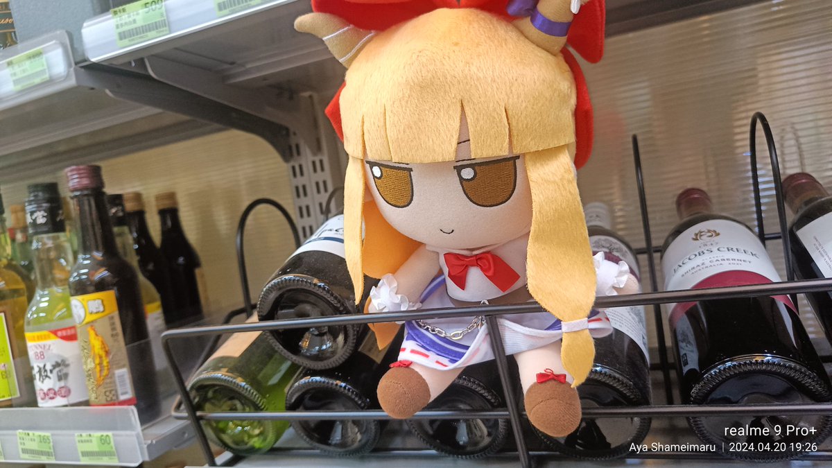 beer and suik

#touhou #東方Project #fumo #ふもふも #suika #萃香