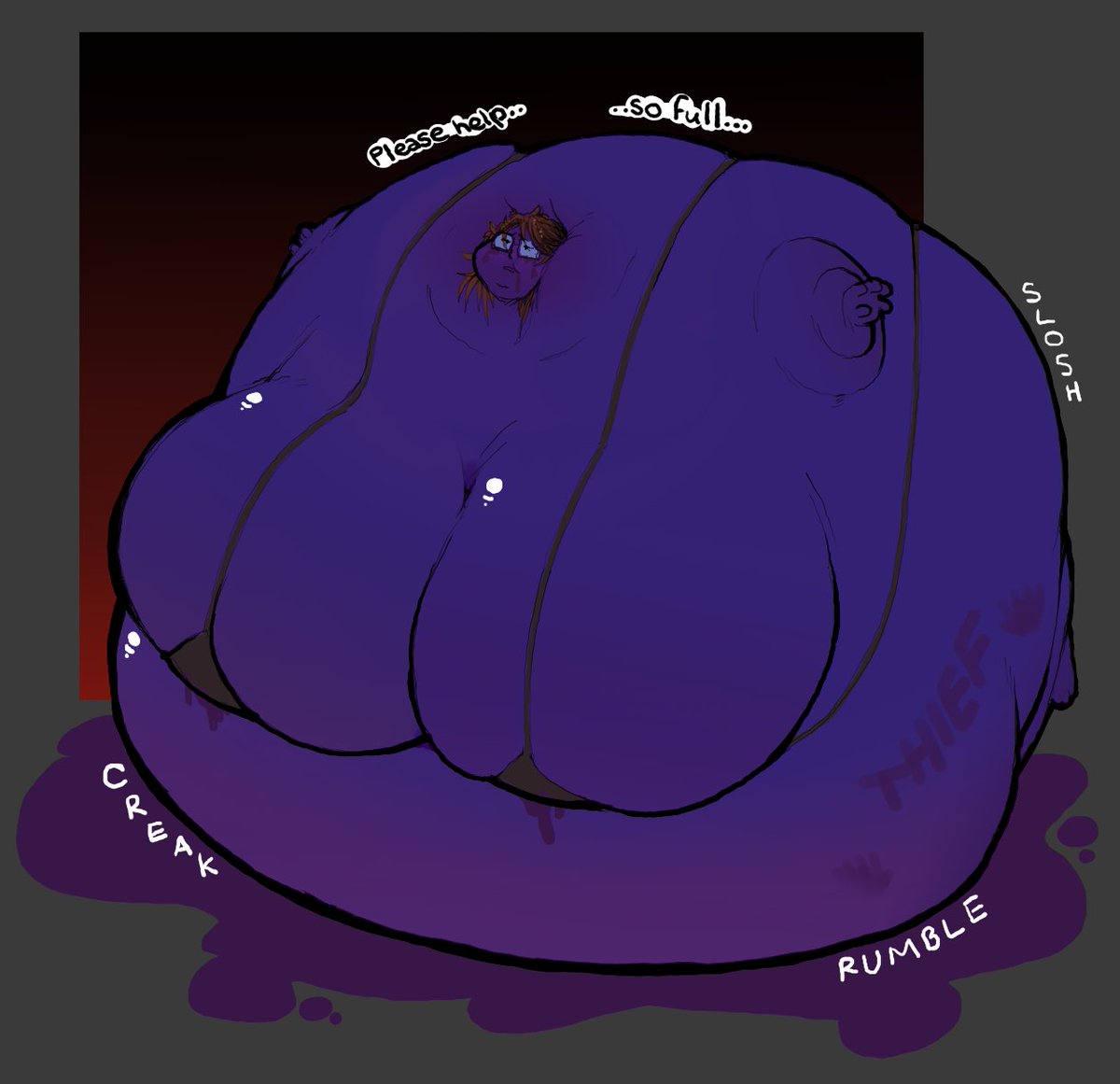 PotionBag's tweet photo. life's hard; draw yourself as a bullied berry sometime https://t.co/BEo9CGilbu