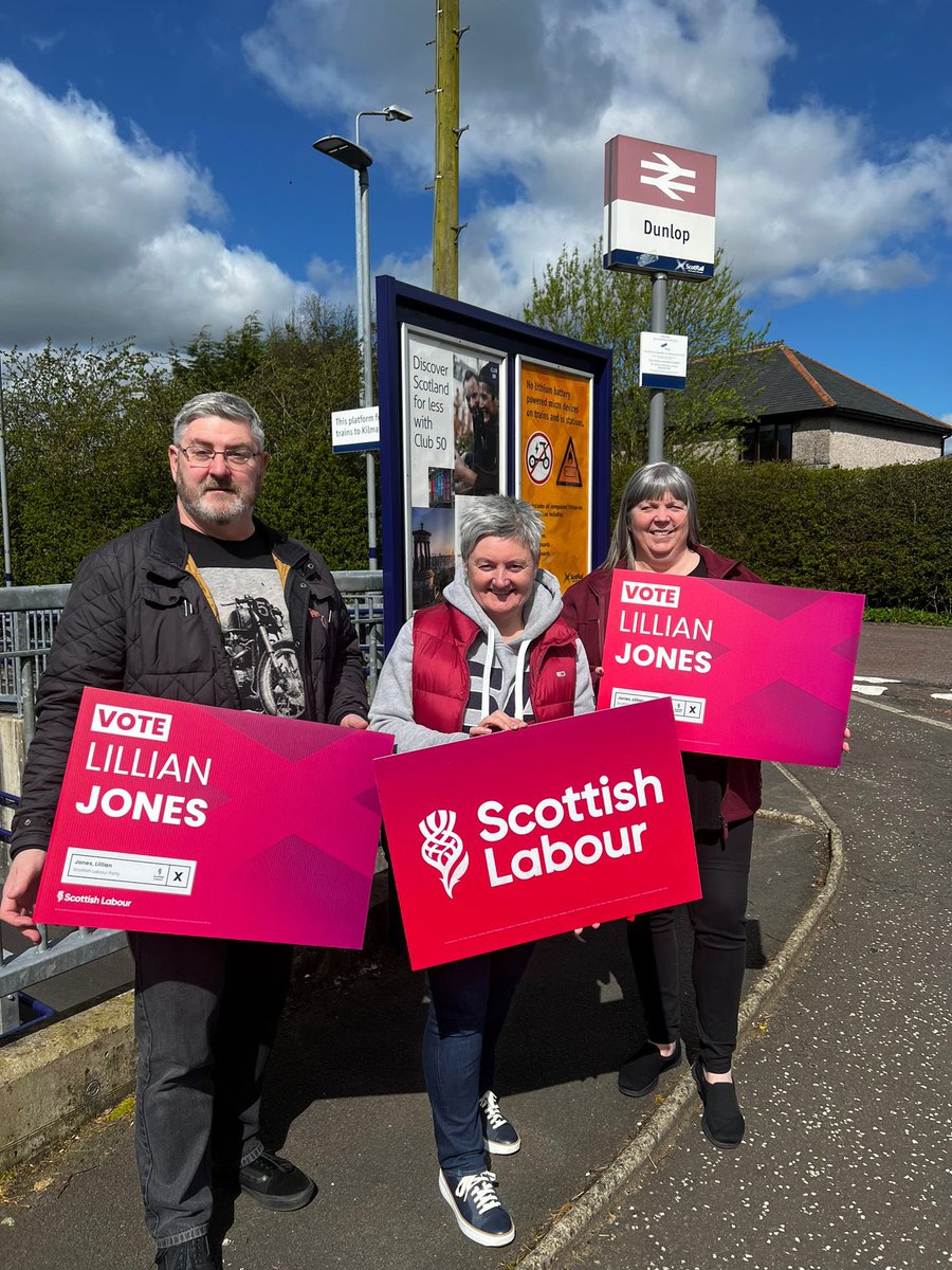 Like the opinion polls, the weather is now starting to turn in our favour and our candidates and their campaign teams have been out in the spring sunshine talking to voters, looking for change that only a Labour government will bring. #LabourDoorstep #LabourParty #scottishlabour