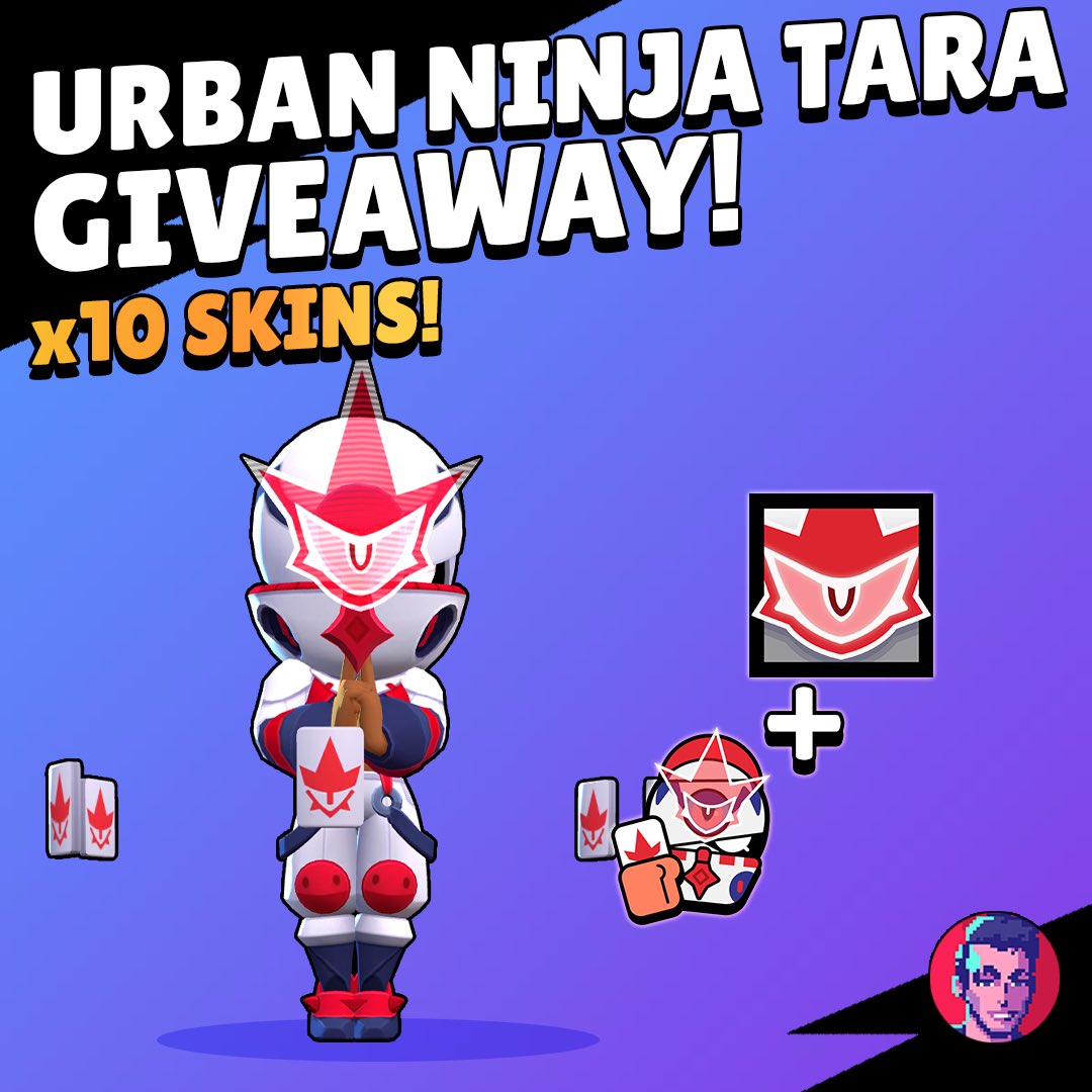 10x Urban Ninja Tara Giveaway! 🔥

To enter:
• Follow @panda_casts, @nana7bs, @SuperAiroc 🤝
• Like & Repost ❤️♻️
• Tag 1 Friend 👌

Winners will be announced May 4th!

#BrawlStars #BrawlTalk #UrbanTaraGiveaway