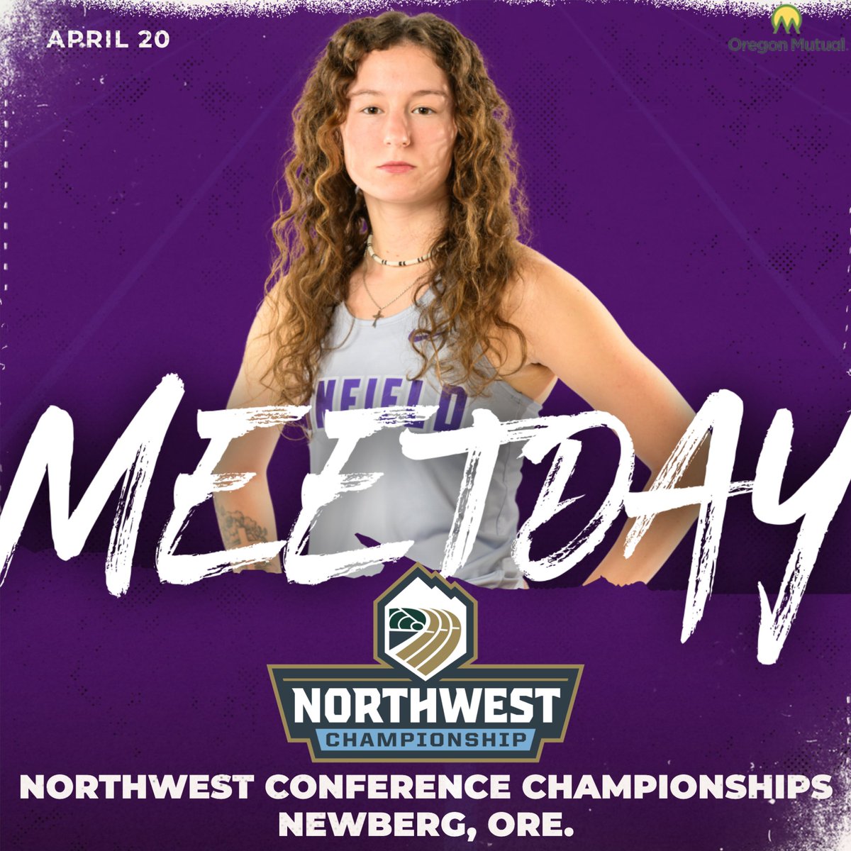 𝑰𝒕'𝒔 𝑴𝒆𝒆𝒕 𝑫𝒂𝒚! The Wildcats are in action for Day 2️⃣ of the Northwest Conference Championships! 🟣🔴

📍: Newberg, Ore.
📊/📺: GoLinfieldWildcats.com/coverage

#RollCats | #LinfieldTF | #d3tf