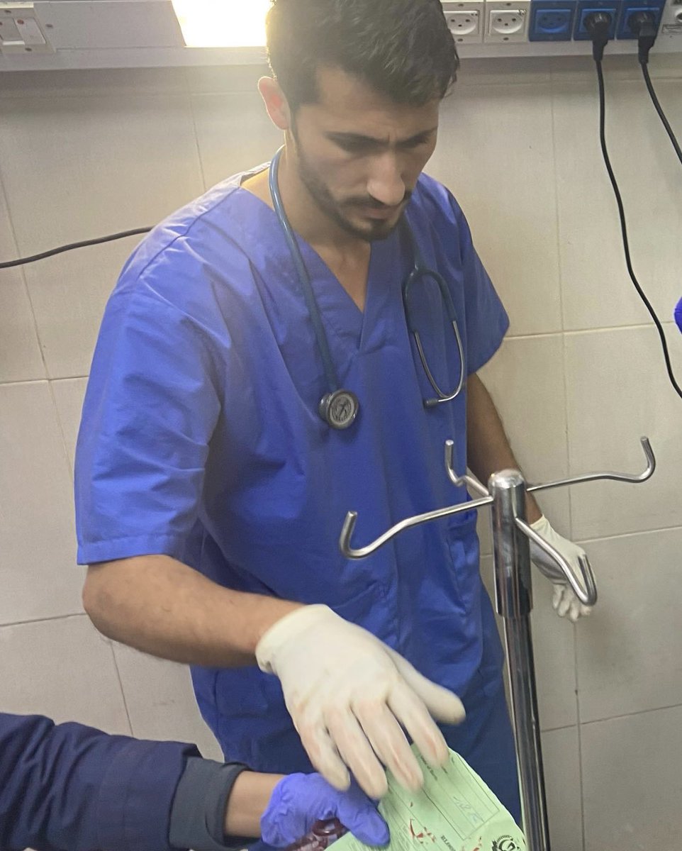 DrHarara's tweet photo. Nearly 200 days, and not one day to rest. The world may have forgotten but we are still dying. #EuropeanGazaHospital https://t.co/fqA53fHO3S