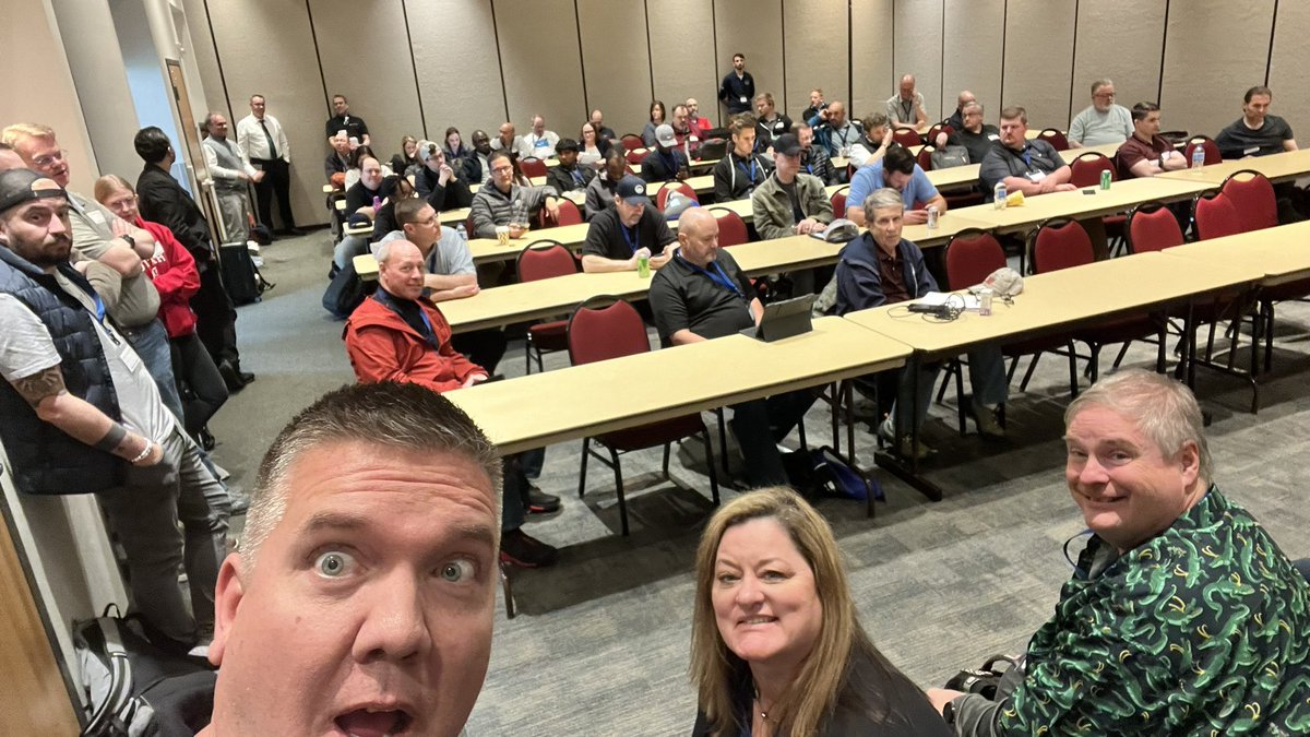 buckleyplanet's tweet photo. Always fun with the final speaker AMA and raffle. Thanks everyone for participating in our 10th #CollabDaysUT (formerly SharePoint Saturday Utah, and we hope to see you at our monthly user group meetings! #CollabDaysUtah https://t.co/wq0miiRaxt