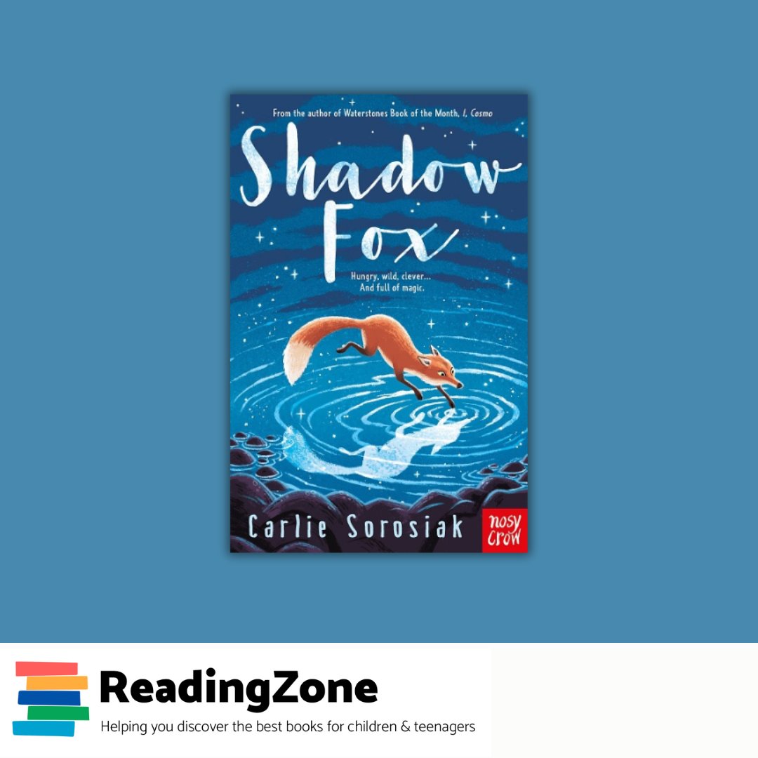 Through the eyes of a wild fox, discover a story of loss and belonging in our #BookOfTheDay, Shadow Fox by @carliesorosiak! ✨Try an extract: readingzone.com/books/shadow-f… 🦊Discover how Carlie's pet American dingo helped inspire the book: readingzone.com/authors/carlie… @NosyCrow #kidslit
