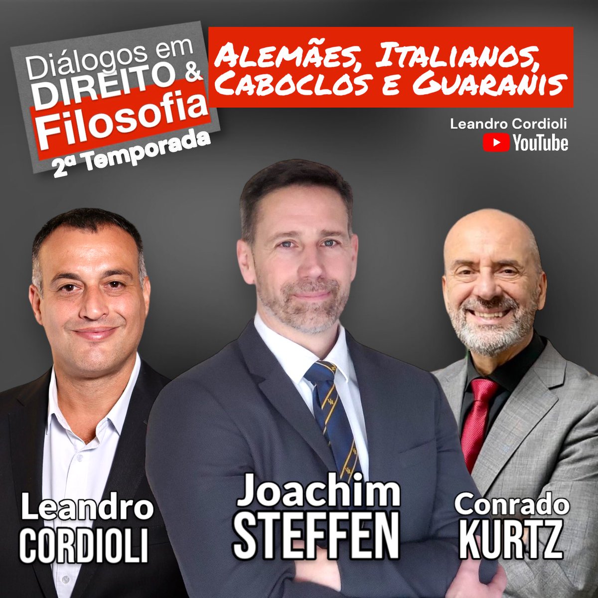 LeandroCordioli's tweet photo. LINGUAGENS: Alemães, Italianos, Caboclos e Guaranis; Prof. Dr. @JoachimSteffen, Augsburg Universität

Conversamos sobre as linguagem peculiares dos imigrantes alemães e italianos no Brasil, e o cruzamento cultural com os guaranis e caboclos. 👉https://t.co/pWrYlPU3Nb https://t.co/BI9XWw6sZA