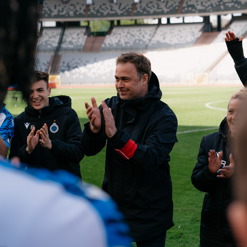 ClubNxt's tweet photo. Best youth team in 1B for the second season in a row! 💙🖤