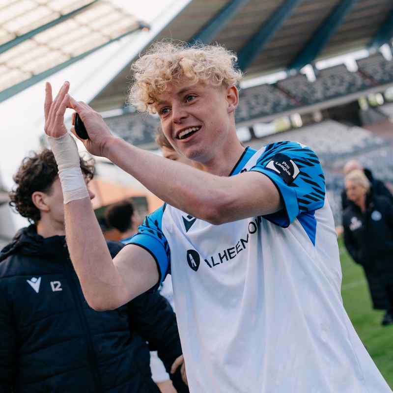 ClubNxt's tweet photo. Best youth team in 1B for the second season in a row! 💙🖤