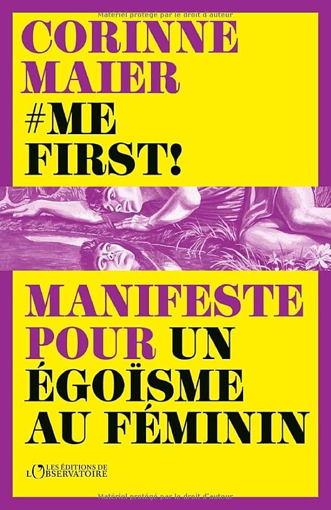 CAF_BUAngers's tweet photo. Fraîchement arrivé à la #BUAngers : Me first !
manifeste pour un égoïsme au féminin de Corinne Maier. "« L'égoïsme, c'est la santé ! », disait Benoîte Groult – et pourtant,  force est de constater que les femmes [...] l'oublient bien trop souvent."
https://t.co/YPhBraajrf https://t.co/cR6iDVotfX