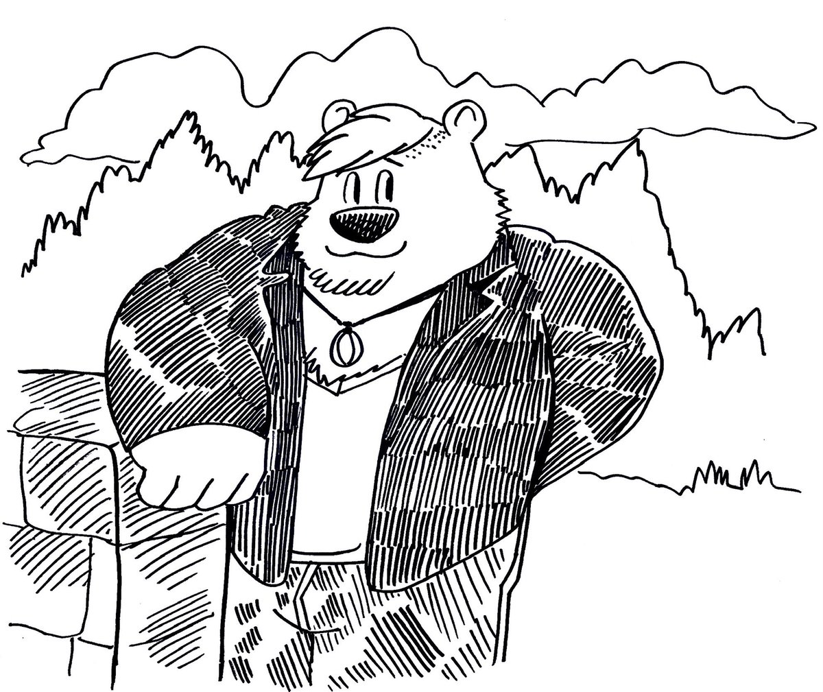 A lovely little doodle from the equally lovely @Billcatter