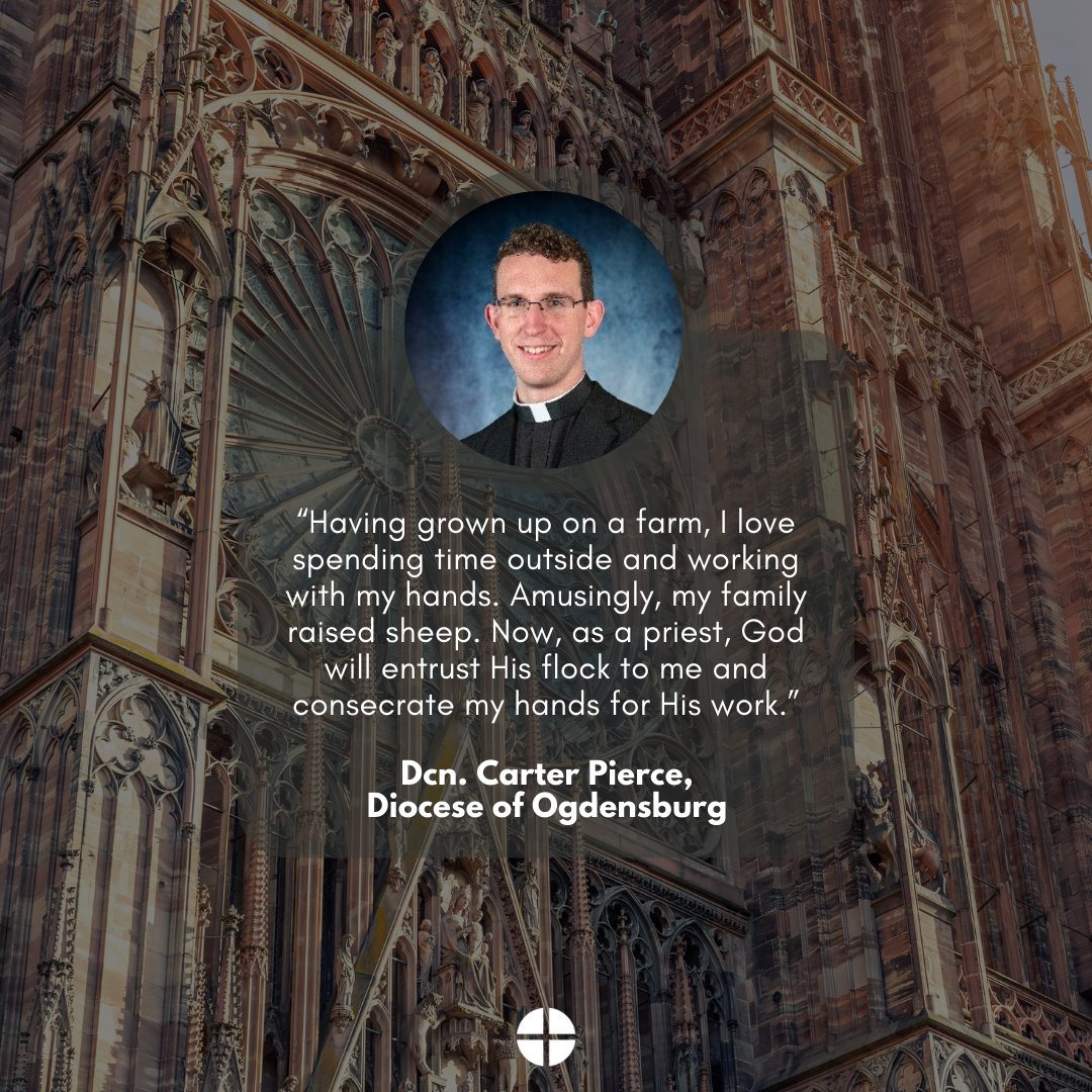 USCCB's tweet photo. Priests bring many different life experiences to their vocations.  Whether it’s serving at a fast-food restaurant or working as a farmer, God always uses our talents! https://t.co/PsoEbWQNEy
