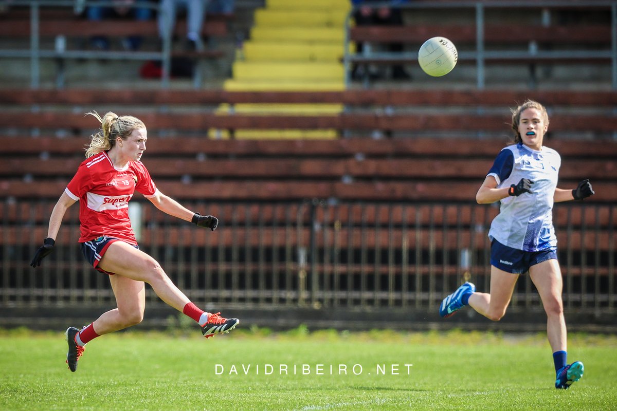 Half time in Dungarvan for the @MunsterLGFA match between @WaterfordLGFA (0-03) and @CorkLGFA (1-05)