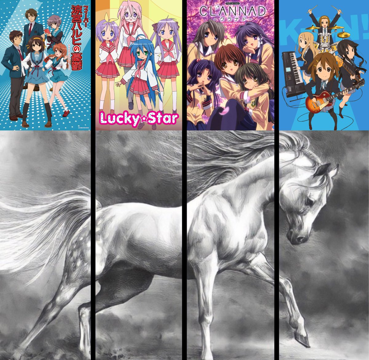 Kyoto Animation: Haruhi, Lucky Star, Clannad, K-On!