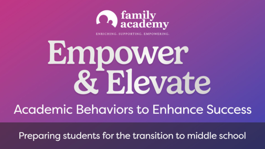 The Family Academy presents “Empower & Elevate: Preparing Students for the Transition to Middle School”. The next session, 'Academic Behaviors to Enhance Success', will be held on April 30, 6:30 - 7:45 PM, at James Blair Middle School. Register today at forms.office.com/pages/response…