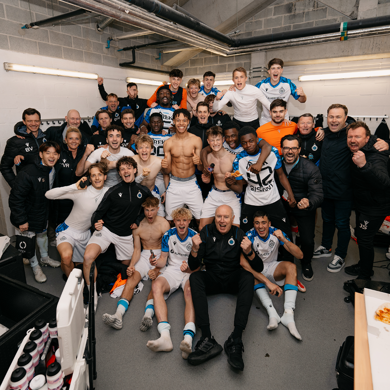 ClubNxt's tweet photo. Best youth team in 1B for the second season in a row! 💙🖤